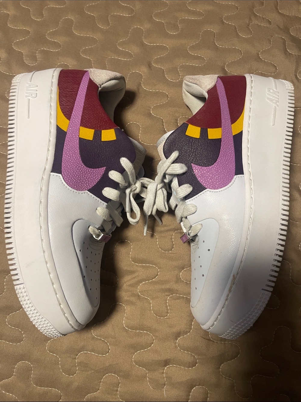 (WMNS) Nike Air Force 1 Sage Low LX 'Grey Dark Orchid